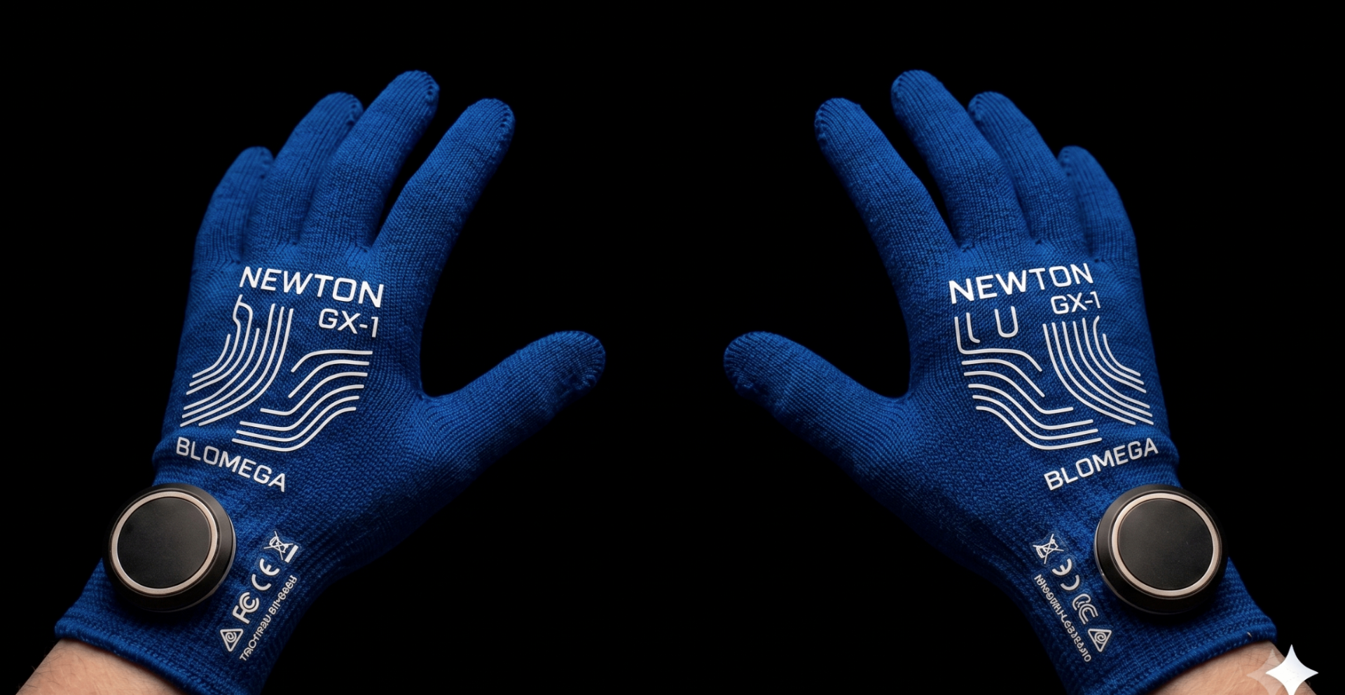 Newton GX-1 glove, Cobalt